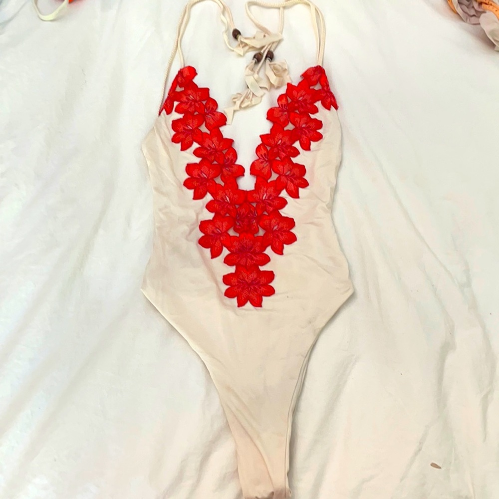 Blue life eclipse one piece swim